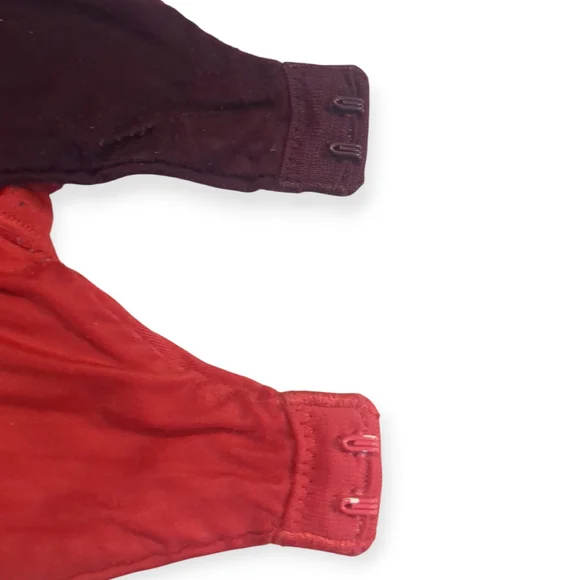 Victoria's Secret Red and Maroon Lace Bra Set - Picture 6 of 9